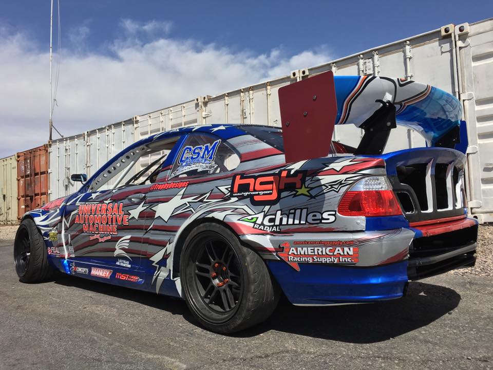 BCL - Big Country Labs Wing Kits Street / Honeycomb Carbon Fiber / 1700mm BMW Atmosphere Demolisher - Complete Kit SR