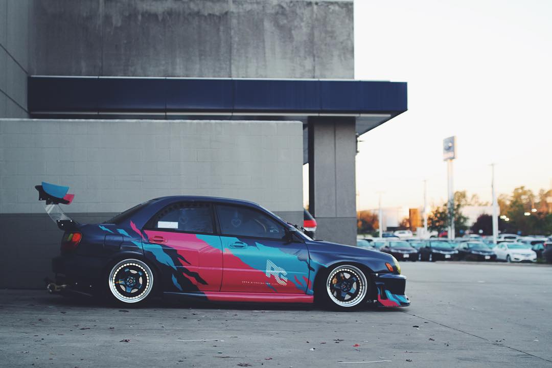BCL - Big Country Labs Wing Kits Street / Honeycomb Carbon Fiber / 1700mm Subaru WRX/STI Atmosphere Demolisher - Complete Kit SR