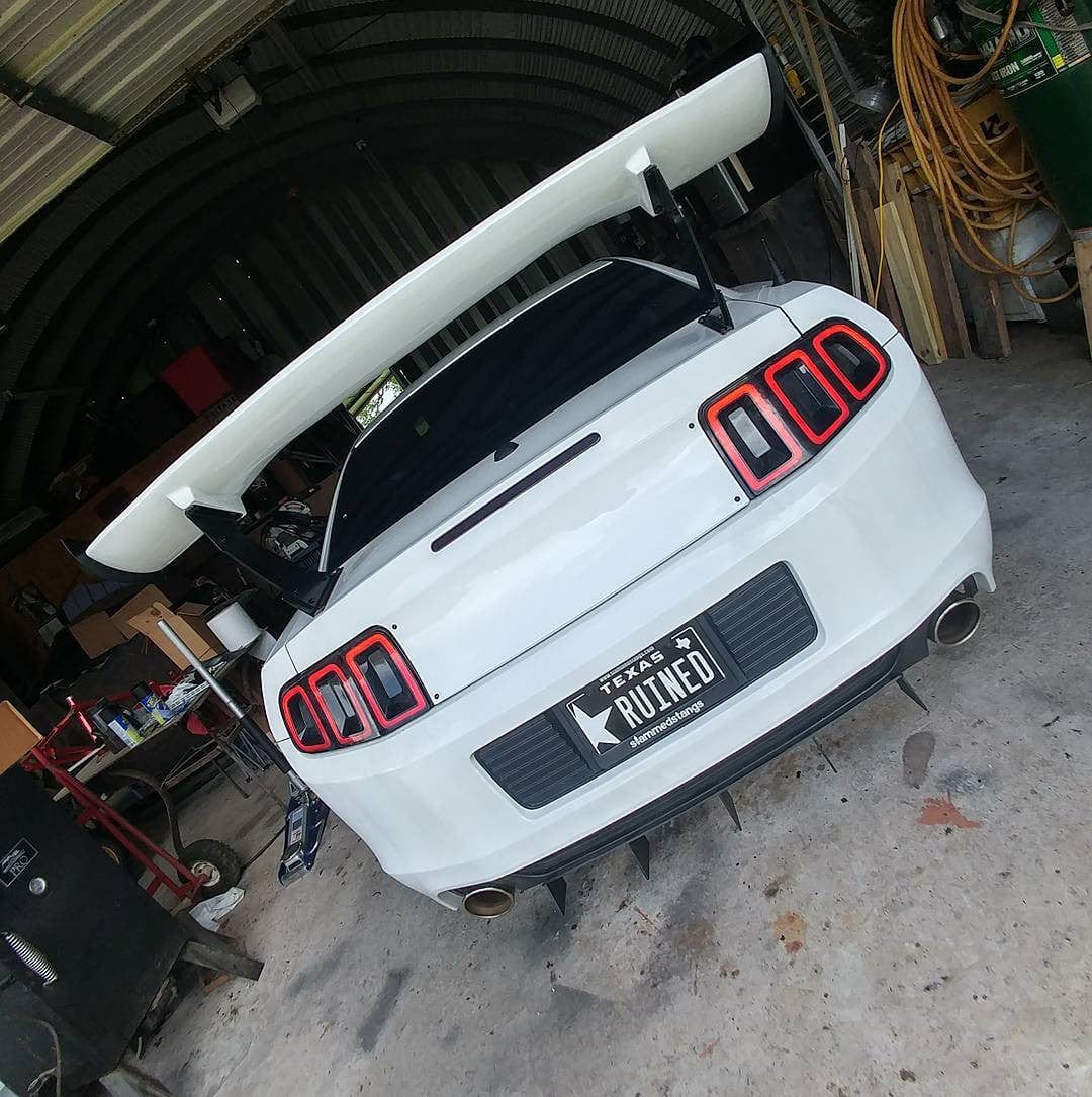 BCL - Big Country Labs Wing Kits Street / Honeycomb Carbon Fiber / 1850mm Mustang Atmosphere Demolisher - Complete Kit SR