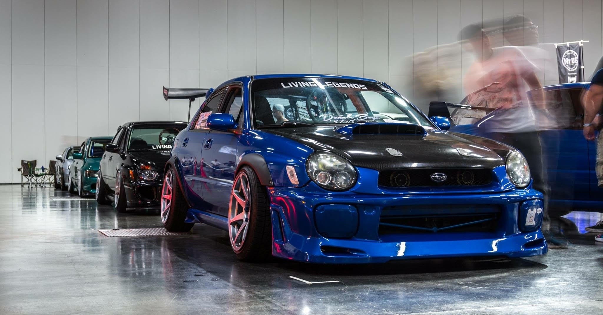BCL - Big Country Labs Wing Kits Street / Honeycomb Carbon Fiber / 1850mm Subaru WRX/STI Atmosphere Demolisher - Complete Kit SR