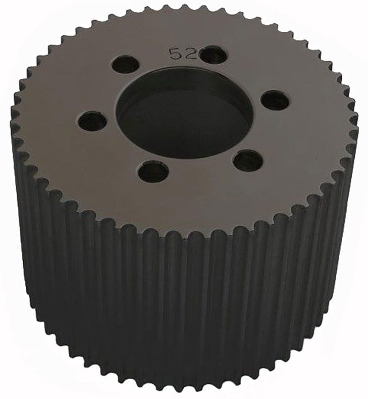 BDS 45 Tooth, 8mm Pitch, Black Blower Drive Service Billet Supercharger Drive Pulley BDSBP-6845B SR
