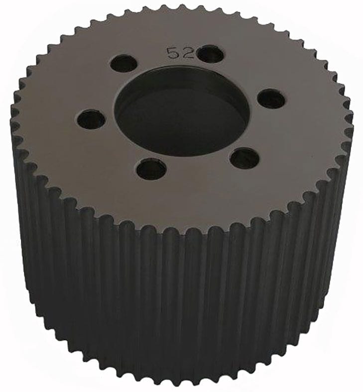 BDS 47 Tooth, 8mm Pitch, Black Blower Drive Service Billet Supercharger Drive Pulley BDSBP-6847B SR