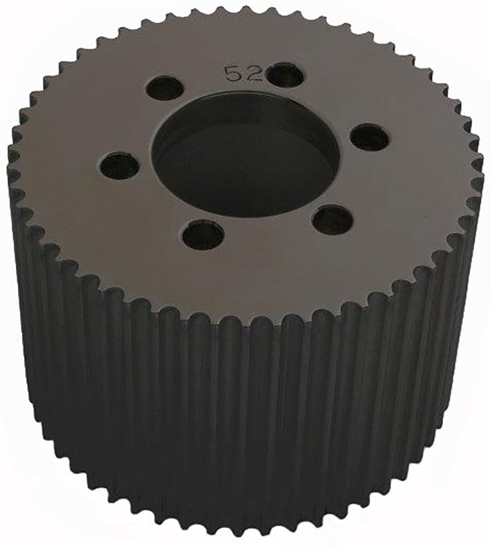 BDS 54 Tooth, 8mm Pitch, Black Blower Drive Service Billet Supercharger Drive Pulley BDSBP-6854B SR