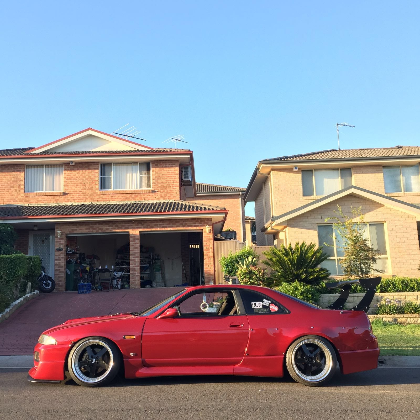 Big Country Labs Wing Kits Flat Mount - FD / Honeycomb Carbon Fiber / 1850mm SKYLINE ATMOSPHERE DEMOLISHER - COMPLETE KIT SR