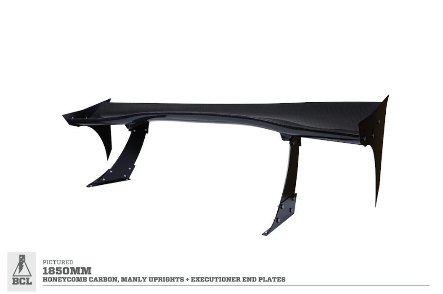 Big Country Labs Wing Kits Flat Mount - Manly / Fiberglass / 1850mm SKYLINE ATMOSPHERE DEMOLISHER - COMPLETE KIT SR
