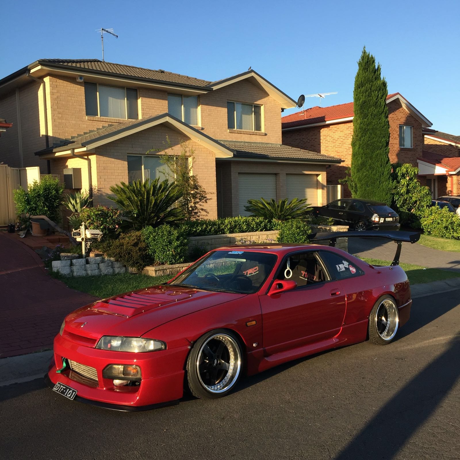 Big Country Labs Wing Kits Flat Mount - Street / Fiberglass / 1700mm SKYLINE ATMOSPHERE DEMOLISHER - COMPLETE KIT SR