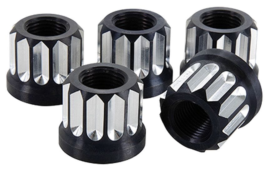 BILLET 5 Pack Billet Specialties Billet 12-Point 5/8"-18 Wheel Nuts BSLNRFN5818 SR
