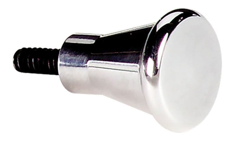 BILLET Suit GM Column, Screw-In Type Billet Specialties Hazard Lights Flasher Knob - Polished BS26021 SR
