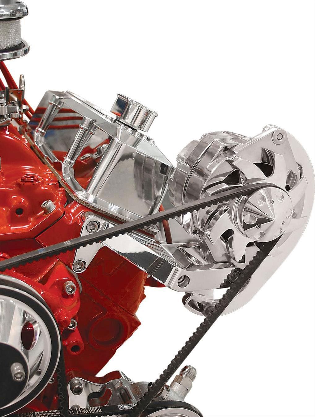 BILLET Suit SB Chev Side Mount Alternator (Long W/P) Billet Specialties Independent Mount Brackets BS11420 SR