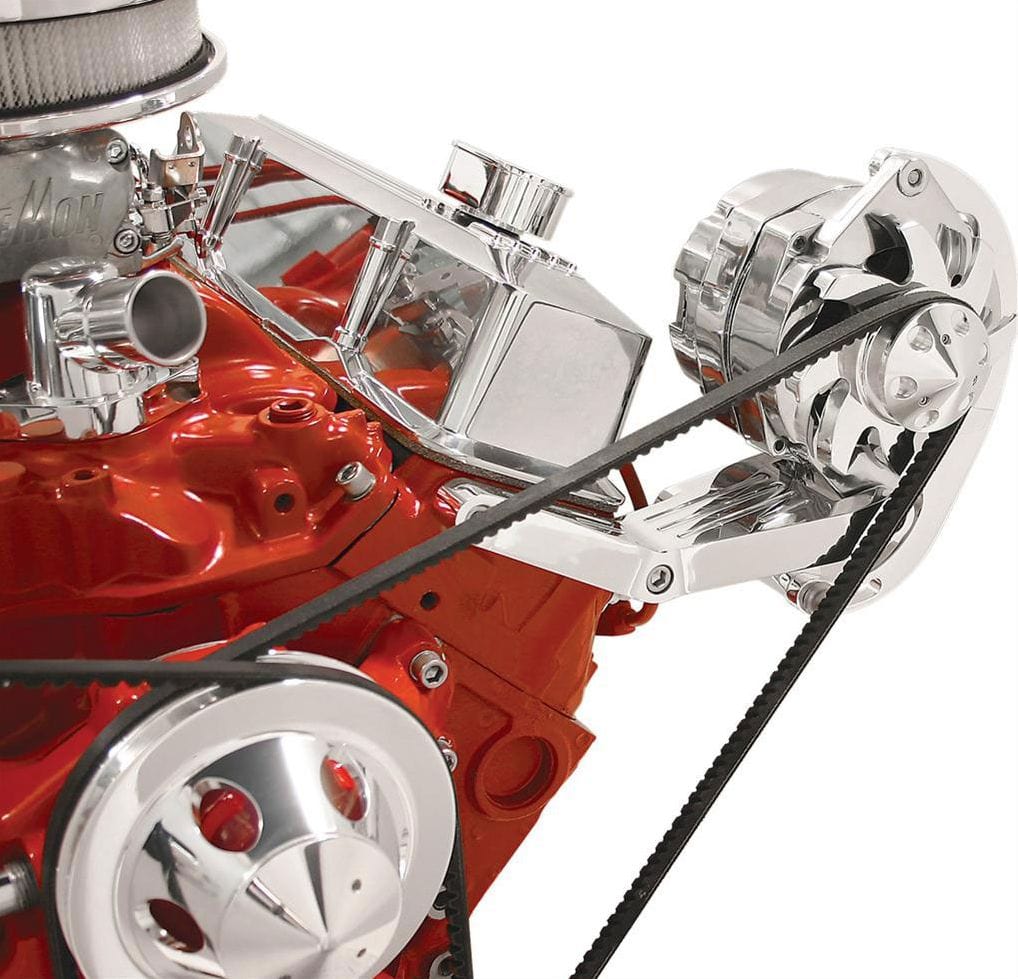 BILLET Suit SB Chev Side Mount Alternator (Short W/P) Billet Specialties Independent Mount Brackets BS10420 SR