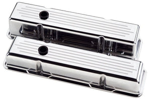 Billet Specialties Aluminium Valve Covers Ball Milled - Polished BS95220
