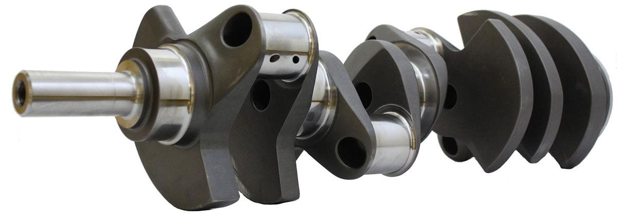 CALLIES 4.000" Stroke, 2.100" Pin, 400 Mains Callies Callies Magnum Series Forged 4340 Crankshaft for Small Block Chevy CASAO21A-MG SR