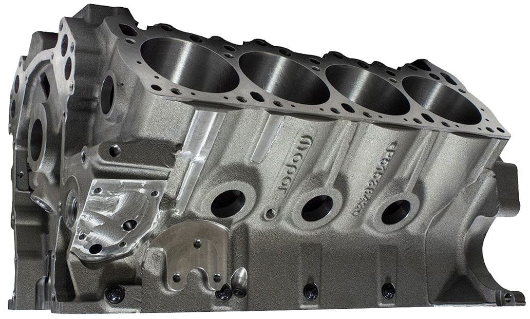 CALLIES 4.500" Unfinished Bore Callies Mopar 426 Hemi Cast Iron Engine Block MP5160208AA SR