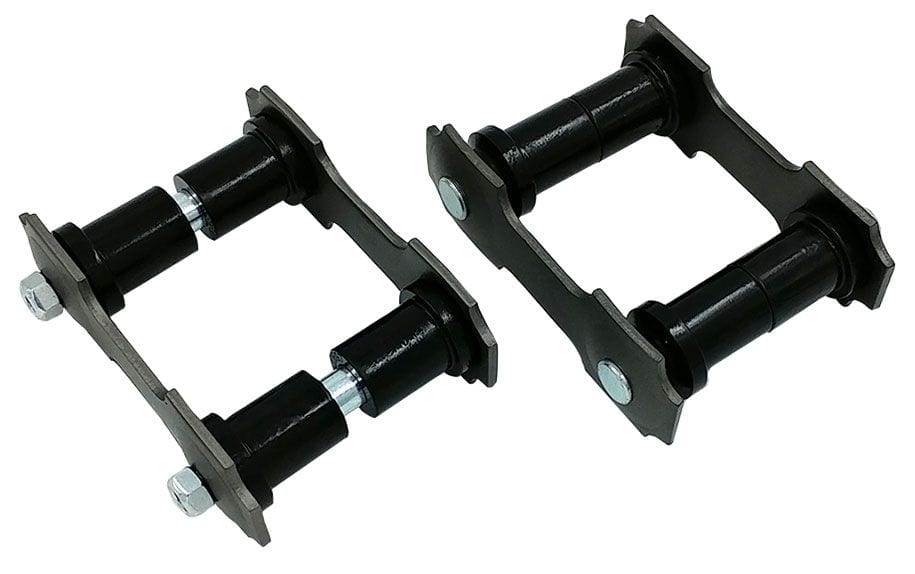 CALVERT Suit Mopar B & E Body With 9/16" Bolt (Pair) Calvert Racing Leaf Spring Shackles CTSH-300X562 SR