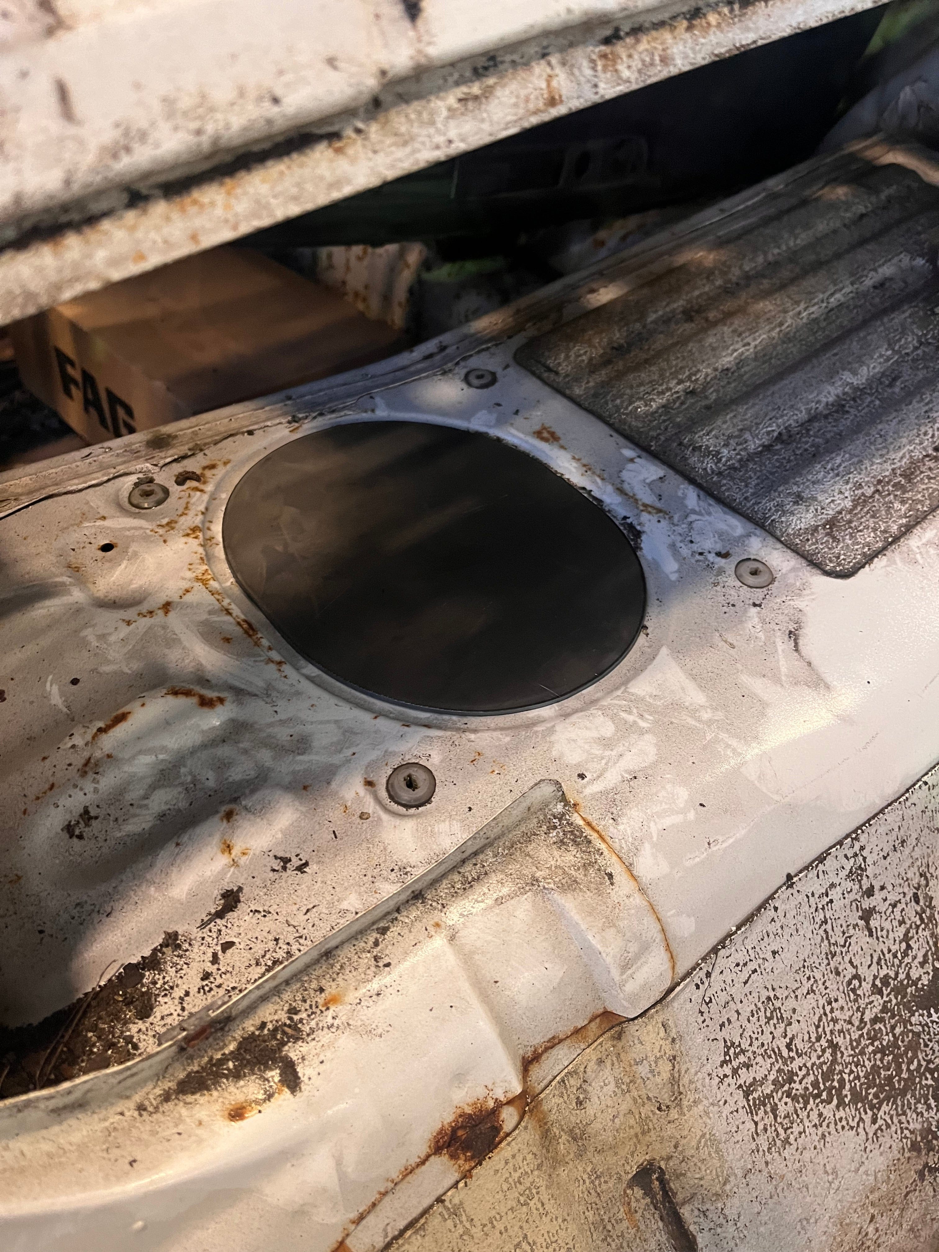 Central Fab Solutions Fuel Tank inspection blanking plate SR