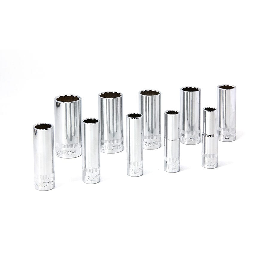 Chicane Tools SOCKET SETS 10 PIECE 3/8" DR METRIC DEEP SOCKET SET SR