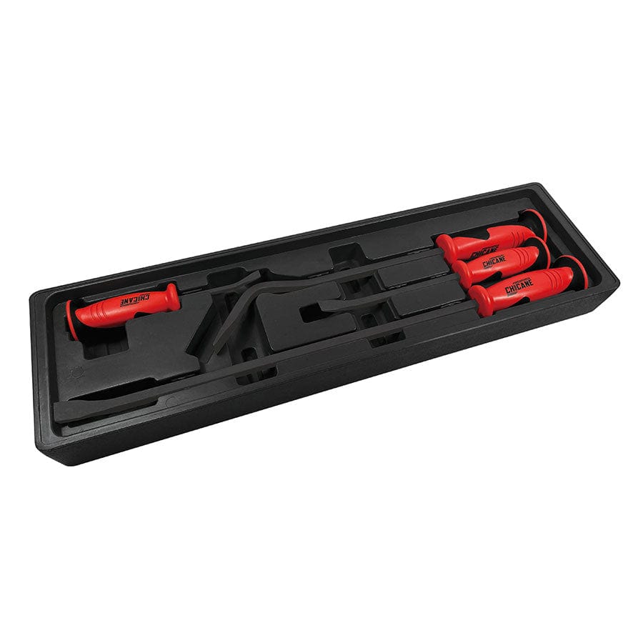 Chicane Tools STRIKING & PRYING 4 PIECE PROFESSIONAL PRY BAR SET SR