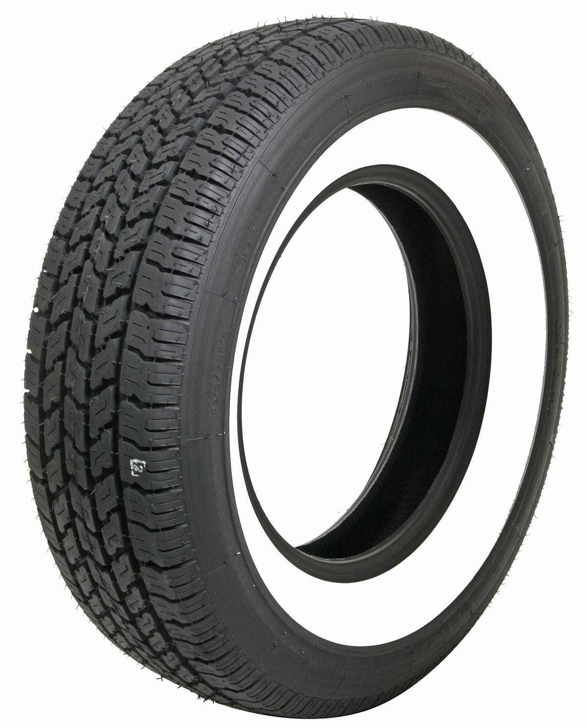 COKER 215 75R-15 With 2-1/2" White Wall Coker Coker Classic Radial Tyre TIRCO21575R15WW SR