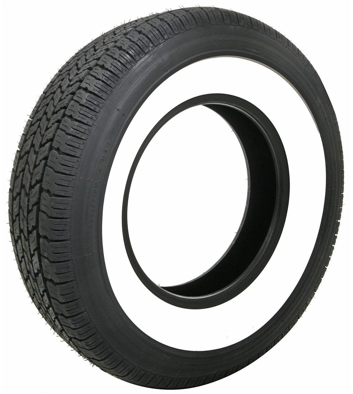 COKER 235 75R-15 With 3-1/8" White Wall Coker Coker Classic Radial Tyre TIRCO23575R15WW SR