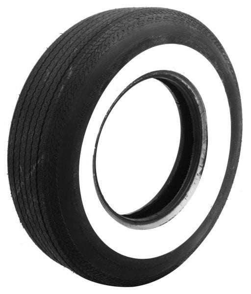 COKER Coker H78-15 Bias Ply Tyre With 3" Whitewall TIRCOH7815W SR