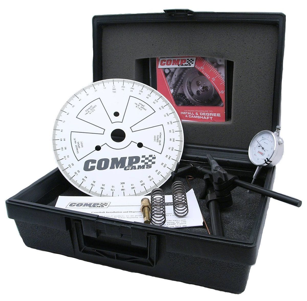 COMP COMP Cams Universal Camshaft Degree Kit (Cylinder Heads On Engine) CO4796 SR