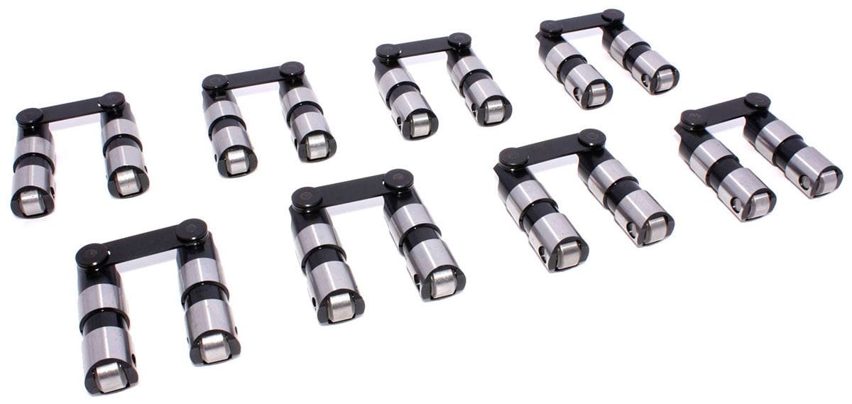 COMP Suit Chrysler 383 - 440, Early Model Blocks with Flat Tappet Cam COMP Cams Hydraulic Retro Fit Roller Lifters CO8921-16 SR