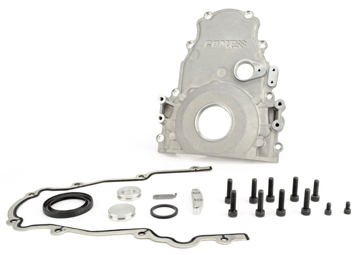 COMP Suit GM LS1/LS2/LS3/LS6 COMP Cams Front Timing Cover CO5496 SR