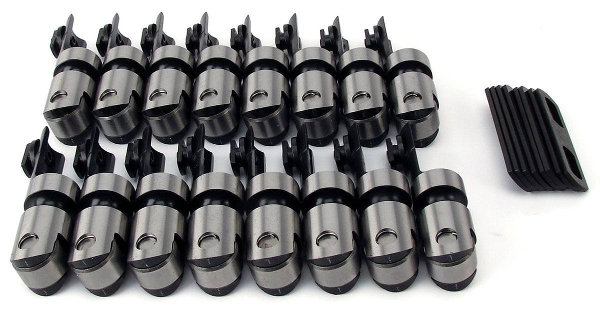 COMP Suit Small Block Chevy 265-400 (.180" Offset Intakes) COMP Cams Endure-X Solid Roller Lifters CO894-16 SR