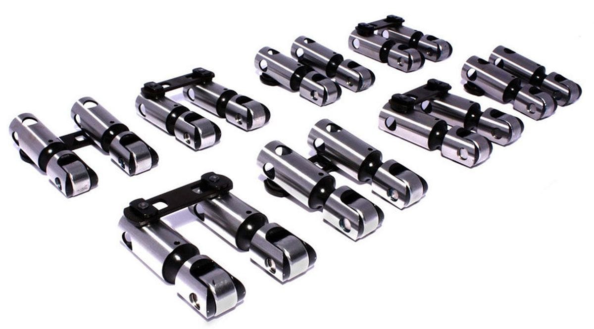 COMP Suit Small Block Chevy Full Body Style (.300" Taller) COMP Cams Endure-X Solid Roller Lifters CO871-16 SR