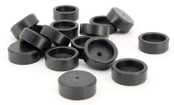 CROWER Heat treated for added strength. .120" depth. Crower 11/32" Valve Lash Caps - high grade Chromoly Steel C86121D-16 SR