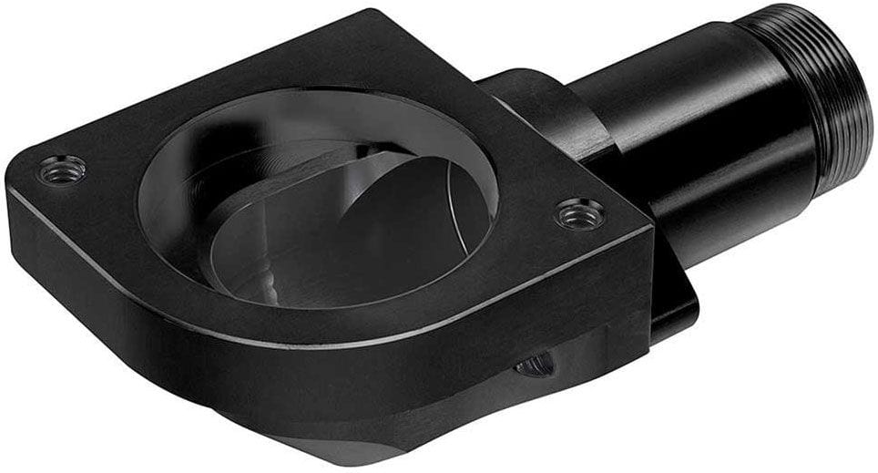 CVR Fits Chev LS Electric Water Pump CVR8400 CVR Thermostat Housing Adapter - Black CVR8180BK SR