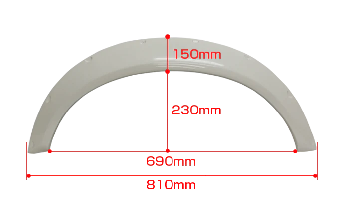 UNIVERSAL FENDERS 55MM