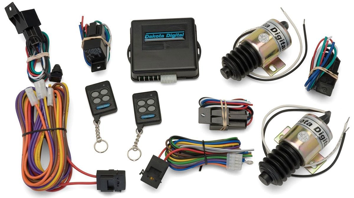 DAKOTA 2 Door Kit Dakota Digital Dakota Digital Four-Function Remote Entry Kits DAKCMD-4001X SR