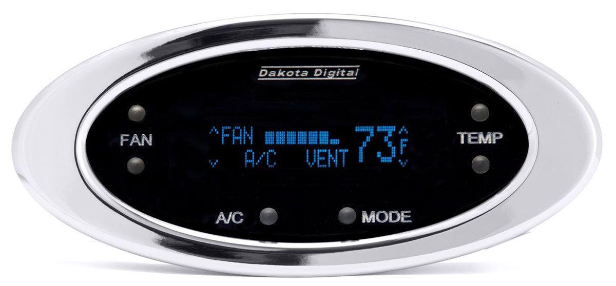 DAKOTA Dakota Digital Dakota Digital Elliptical Digital Climate Control for Vintage Air Gen II DAKDCC- SR