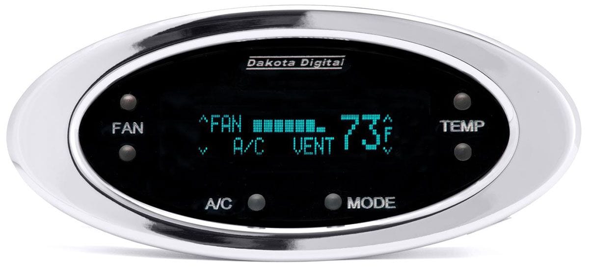 DAKOTA Dakota Digital Dakota Digital Elliptical Digital Climate Control for Vintage Air Gen II DAKDCC- SR