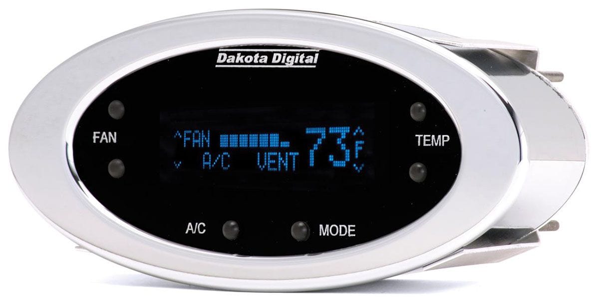 DAKOTA Dakota Digital Dakota Digital Elliptical Digital Climate Control for Vintage Air Gen II DAKDCC- SR