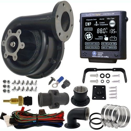 Davies Craig Davies Craig Davies Craig EWP140 Remote Electric Water Pump & Controller Combo Kit, Black (DC8980) SR