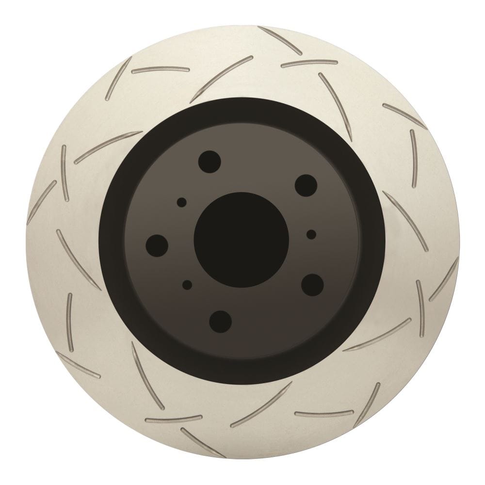 DBA Brakes Disc Rotors DBA 4000 T3 Slot KP Front Disc Brake Rotors Chrysler 300C SRT8 05-on (DBA42444S) SR