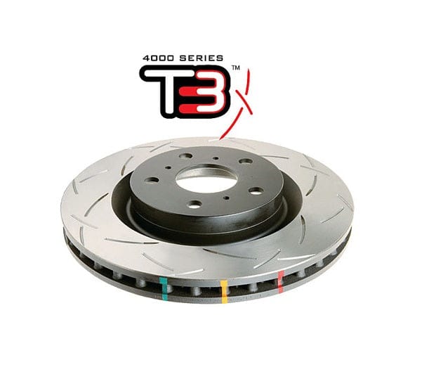 DBA Brakes Disc Rotors DBA 4000 T3 Slot KP Rear Disc Brake Rotors Lotus Exige Evora 09-15 13-15 (DBA42361S) SR