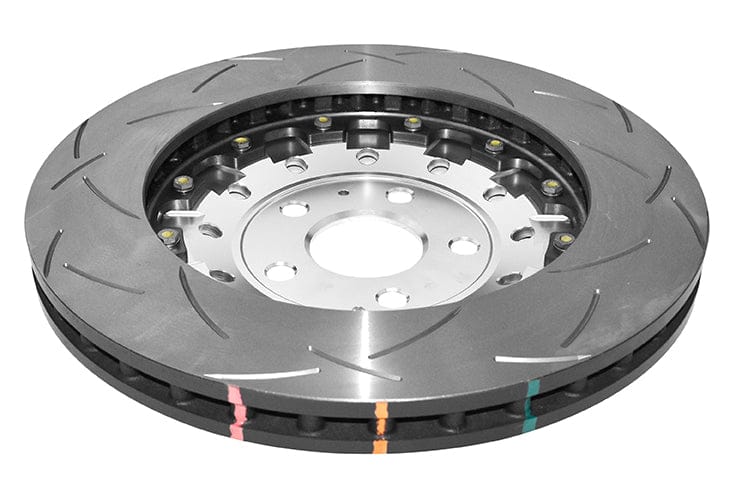 DBA Brakes Disc Rotors DBA KP Front Disc Brake Rotors Audi 8J3 5000 2-piece Clear Anodised Hat 370mm x 32mm (DBA52842SLVS) SR