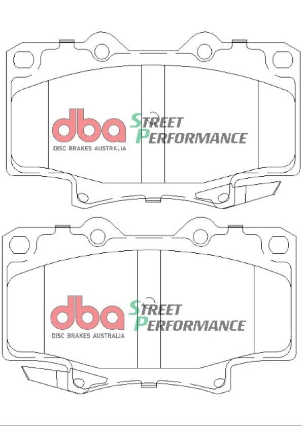 DBA Drum Brake Pad to suit Toyota VZN130 LN61 LN130 YN130 RN130 DBA SP PERFORMANCE F SR