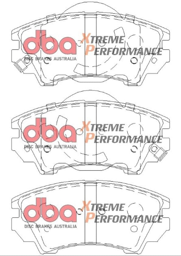 DBA Drum Chevrolet Camaro, Caprice XP PERFORMANCE Front DBA Brake Pad SR