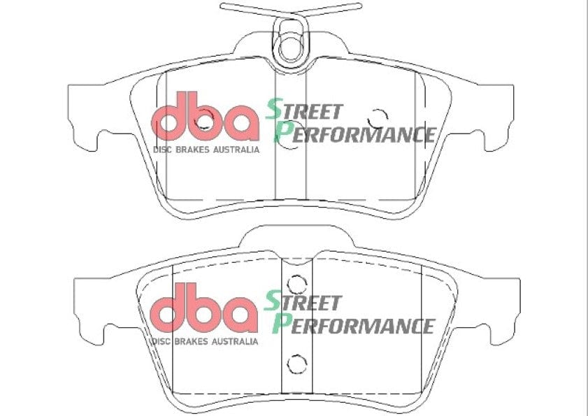 DBA Drum Ford Australia Focus LT/LV/LS 05-11 DBA SP PERFORMANCE Rear Brake Pad SR