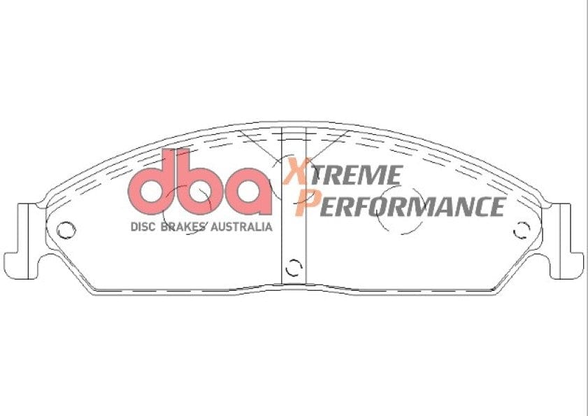 DBA Drum Ford Australia Territory SX/SY 04-11 DBA XP PERFORMANCE Front Brake Pad SR