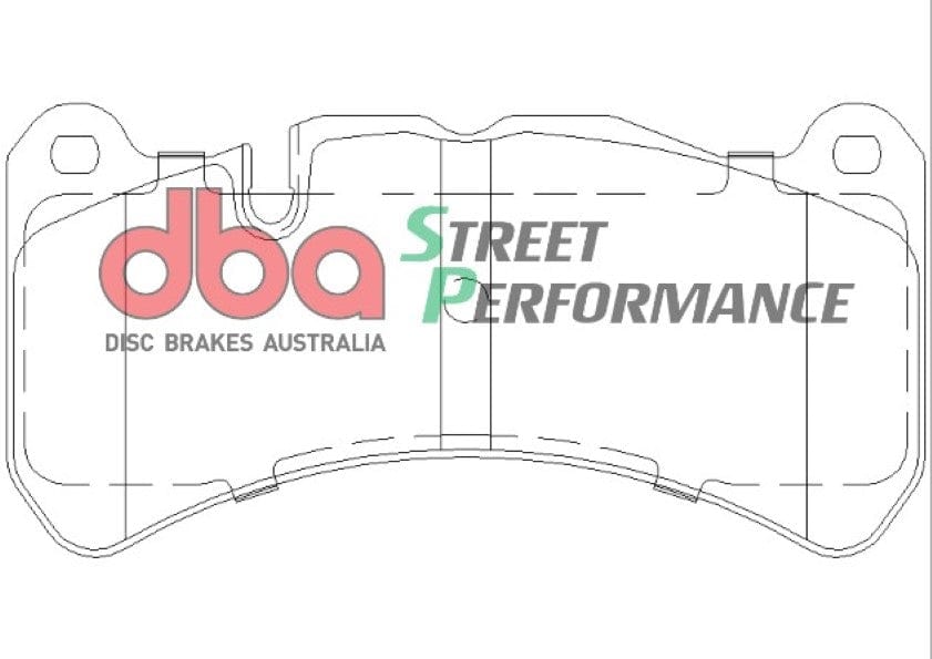 DBA Drum Ford / Mercedes Brembo 04- SP PERFORMANCE Front DBA Brake Pad SR