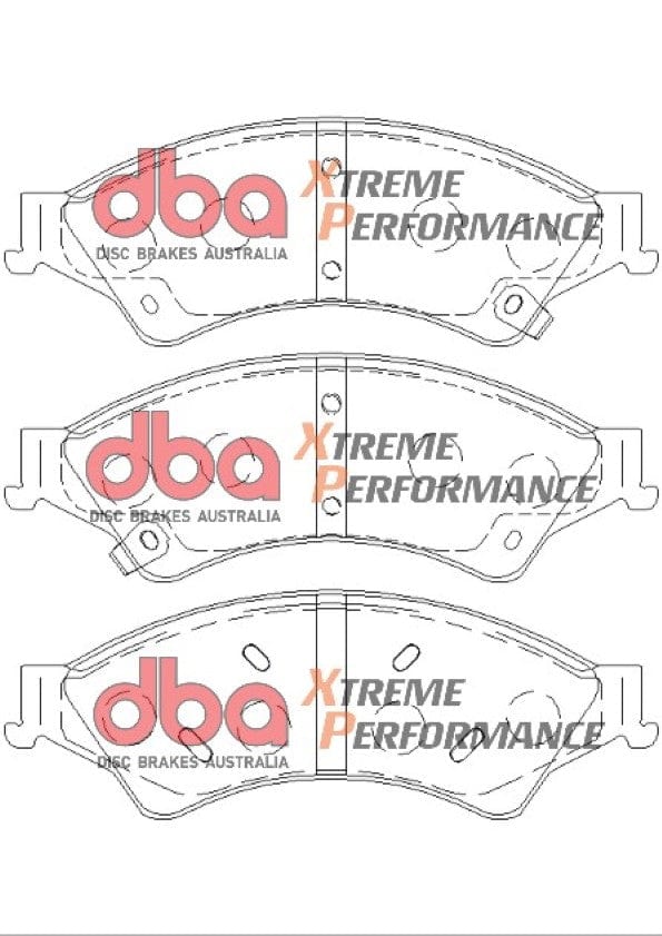 DBA Drum Ford Ranger, Mazda BT50 XP PERFORMANCE Front DBA Brake Pad SR