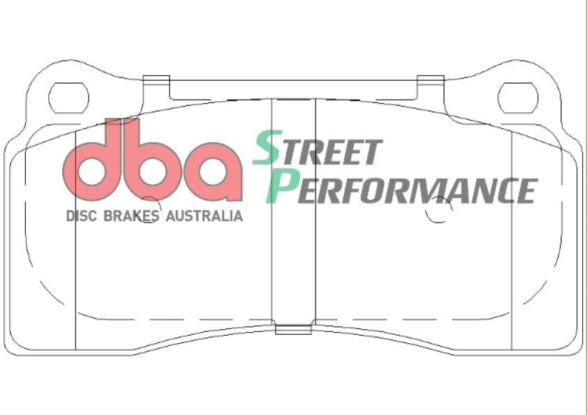 DBA Drum FPV SP PERFORMANCE Front DBA Brake Pad SR