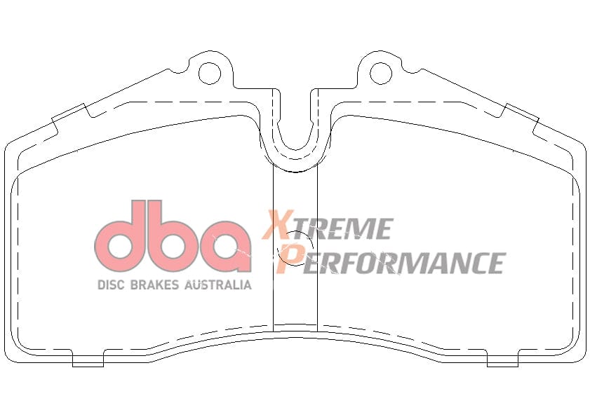 DBA Drum Holden HSV Harrop 4 piston VT-VX XP PERFORMANCE Front DBA Brake Pad SR