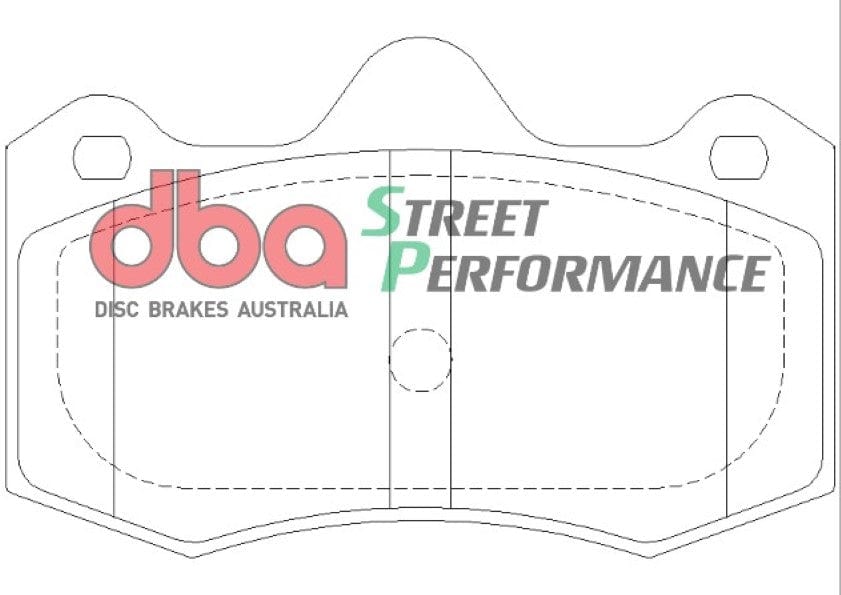 DBA Drum HSV AP 4 piston F or SP PERFORMANCE Rear DBA Brake Pad SR