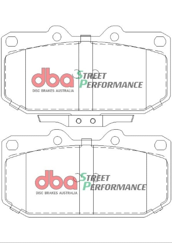 DBA Drum Nissan 200 SX S14/S15 94-03 DBA SP PERFORMANCE Front Brake Pad SR